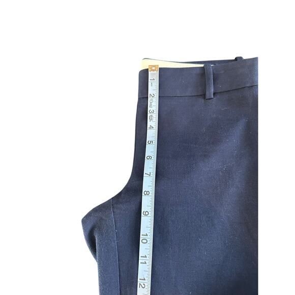 J.Crew Winnie Pants Blue Office Work Career Business Skinny Leg Trousers Size 4 - Picture 9 of 11